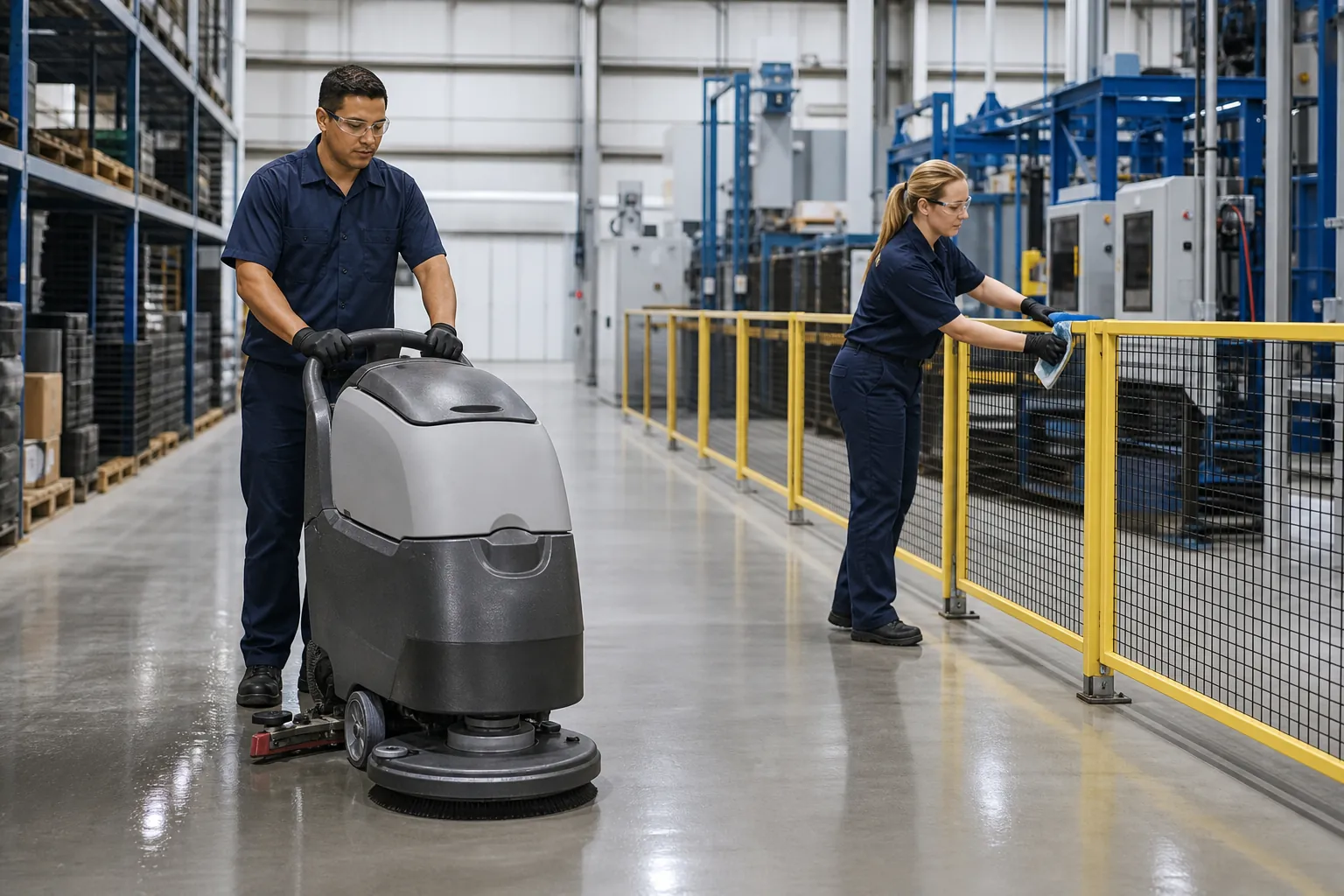 Industrial Cleaning by Matrix Facility Solutions